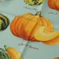 Elegant Silk Square Scarf with Vegetable Print