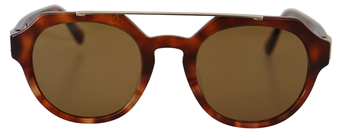 Chic Brown Wayfarer Sunglasses