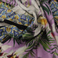 Majolica Floral Silk Square Scarf