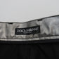 Elegant High Waist Skinny Pants in Silver