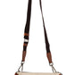 Elegant Beige and Brown Shoulder Messenger Bag