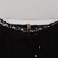 Black Cotton Stretch Men Pants