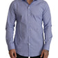 Stunning Sky-Blue Cotton Shirt