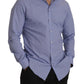 Stunning Sky-Blue Cotton Shirt