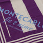 Elegant Purple Cotton Scarf