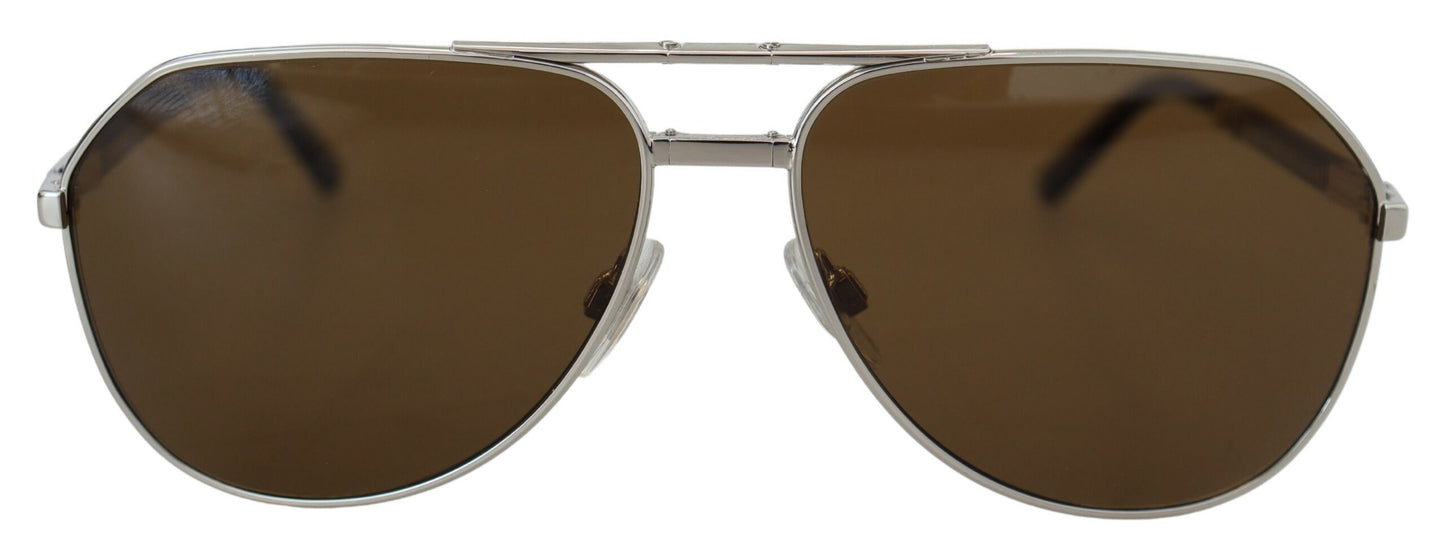 Chic Unisex Silver-Toned Summer Sunglasses