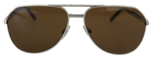 Chic Unisex Silver-Toned Summer Sunglasses