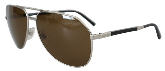 Chic Unisex Silver-Toned Summer Sunglasses