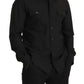Dark Green Cotton Slim Fit Casual Men Shirt