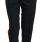 Elegant High-Waist Tapered Wool Pants