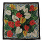 Multicolor Floral Silk Scarf
