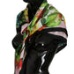 Floral Silk Square Scarf