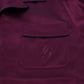Red Silk Lounge Top Pajama Sleepwear Shirt
