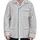 White Stripes Cotton Pajama Sleepwear Shirt