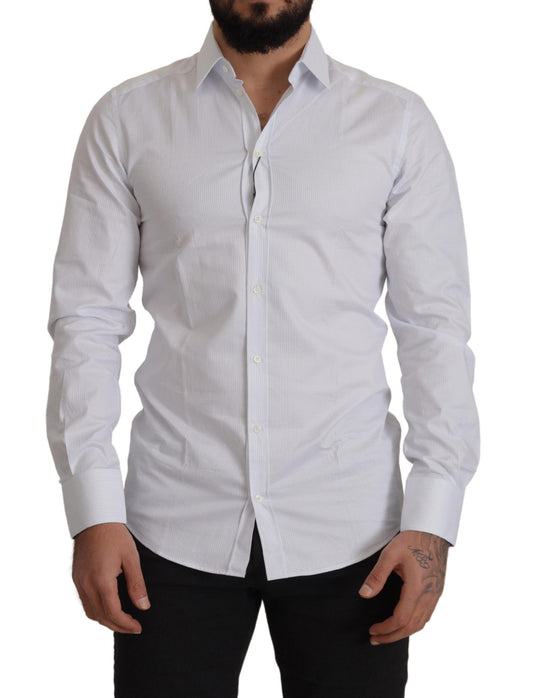 Elegant Slim Fit Cotton Dress Shirt