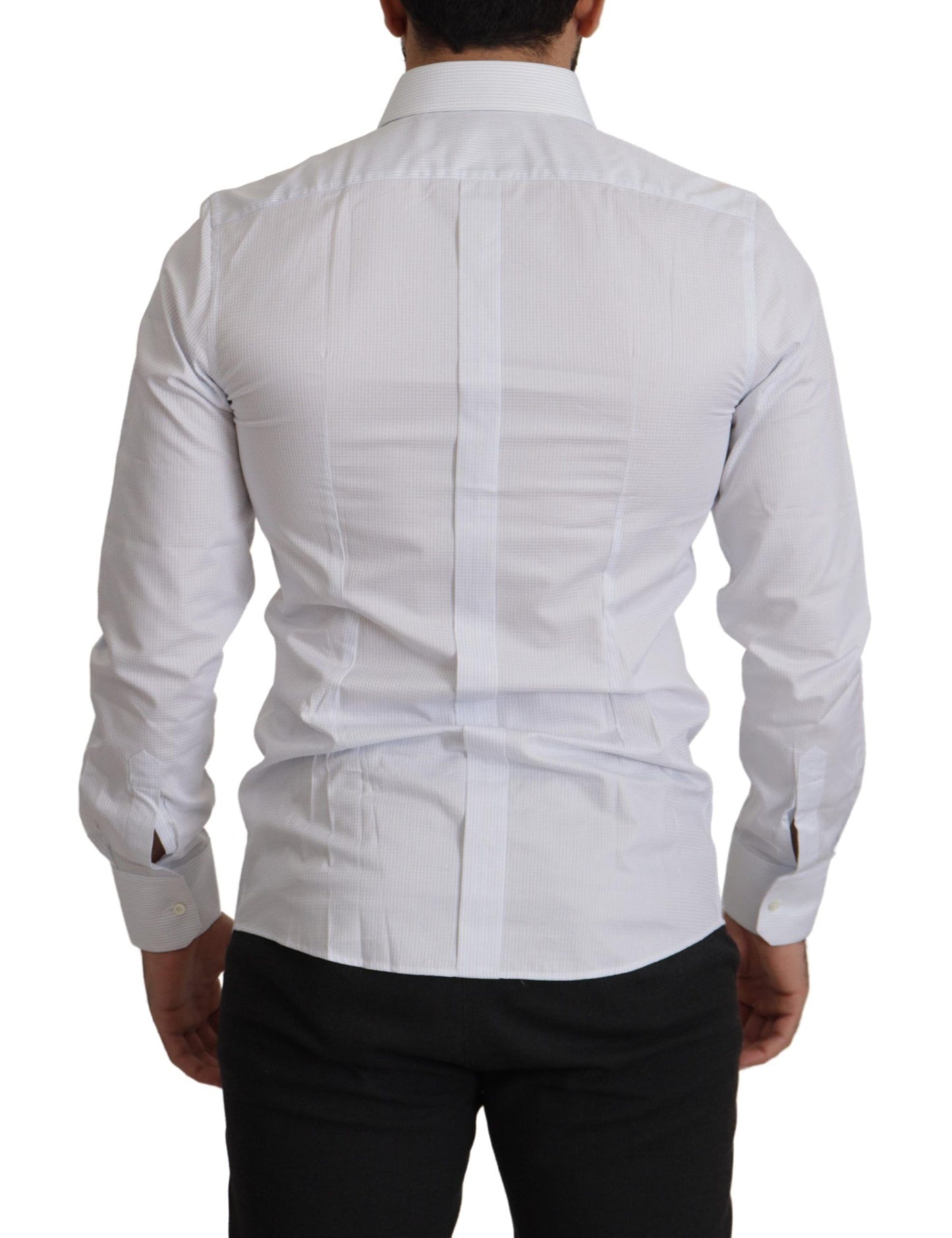 Elegant Slim Fit Cotton Dress Shirt