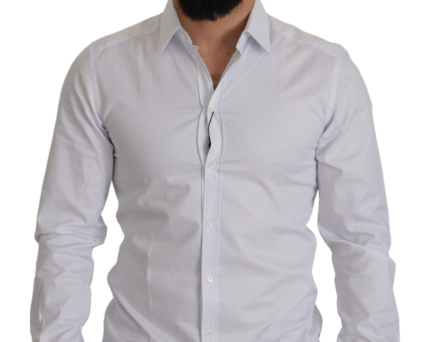 Elegant Slim Fit Cotton Dress Shirt