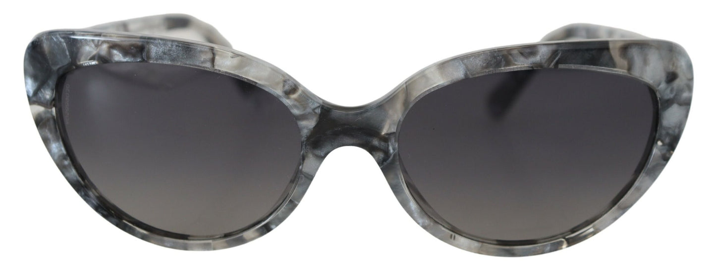 Chic Grey Acetate Designer Sunglasses