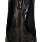 Elegant Black Patent Leather Stiletto Pumps