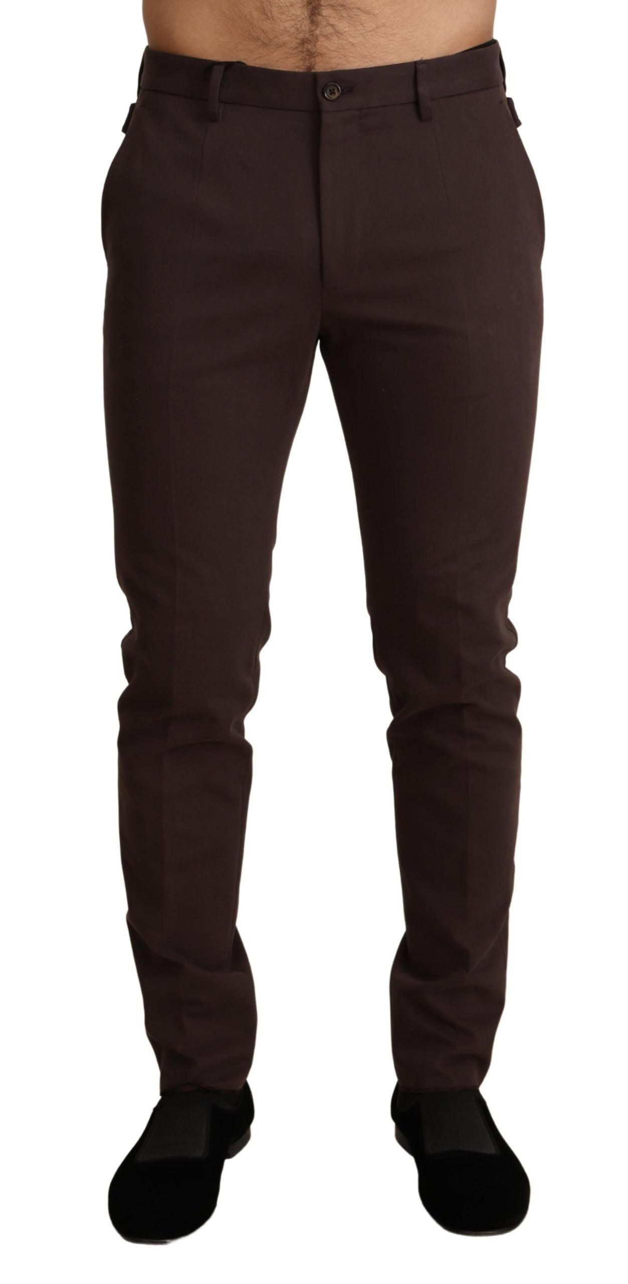 Elegant Slim Fit Dress Trousers