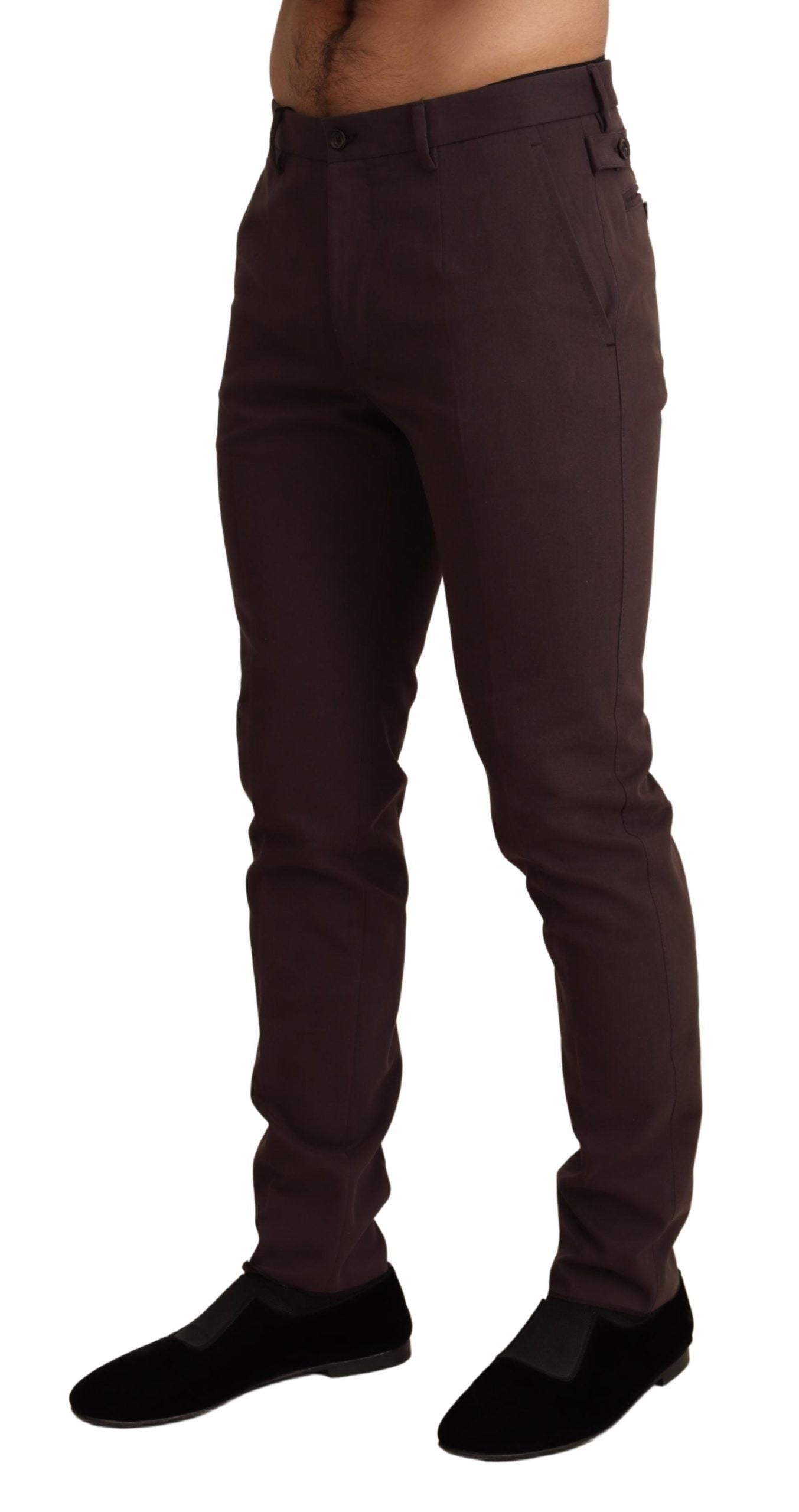 Elegant Slim Fit Dress Trousers