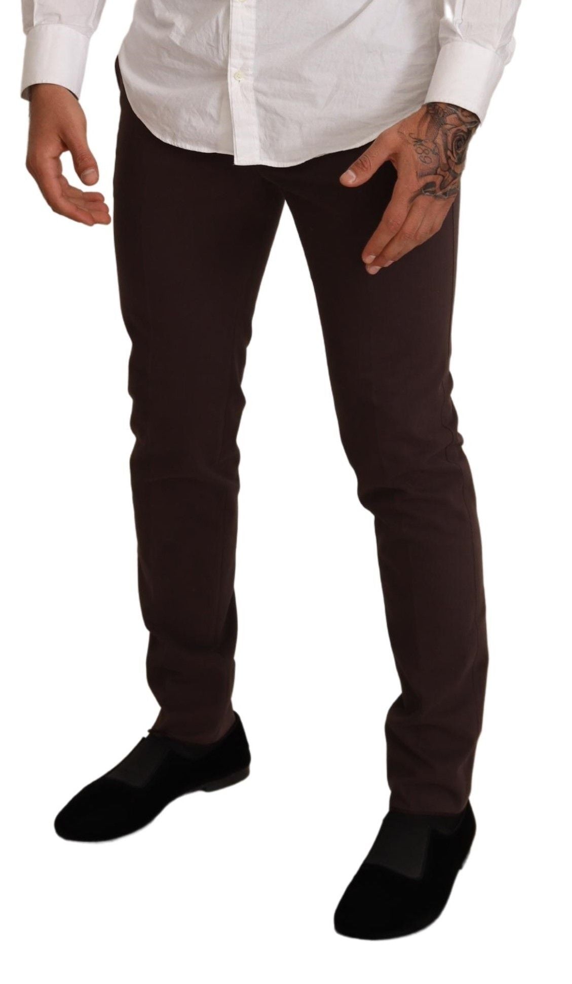 Elegant Slim Fit Dress Trousers