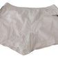 Elegant White KING Motive Swim Trunks