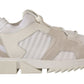 Sleek White Lace-Up Sneakers for the Trendsetter