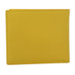 Elegant Yellow Leather Bi-Fold Wallet