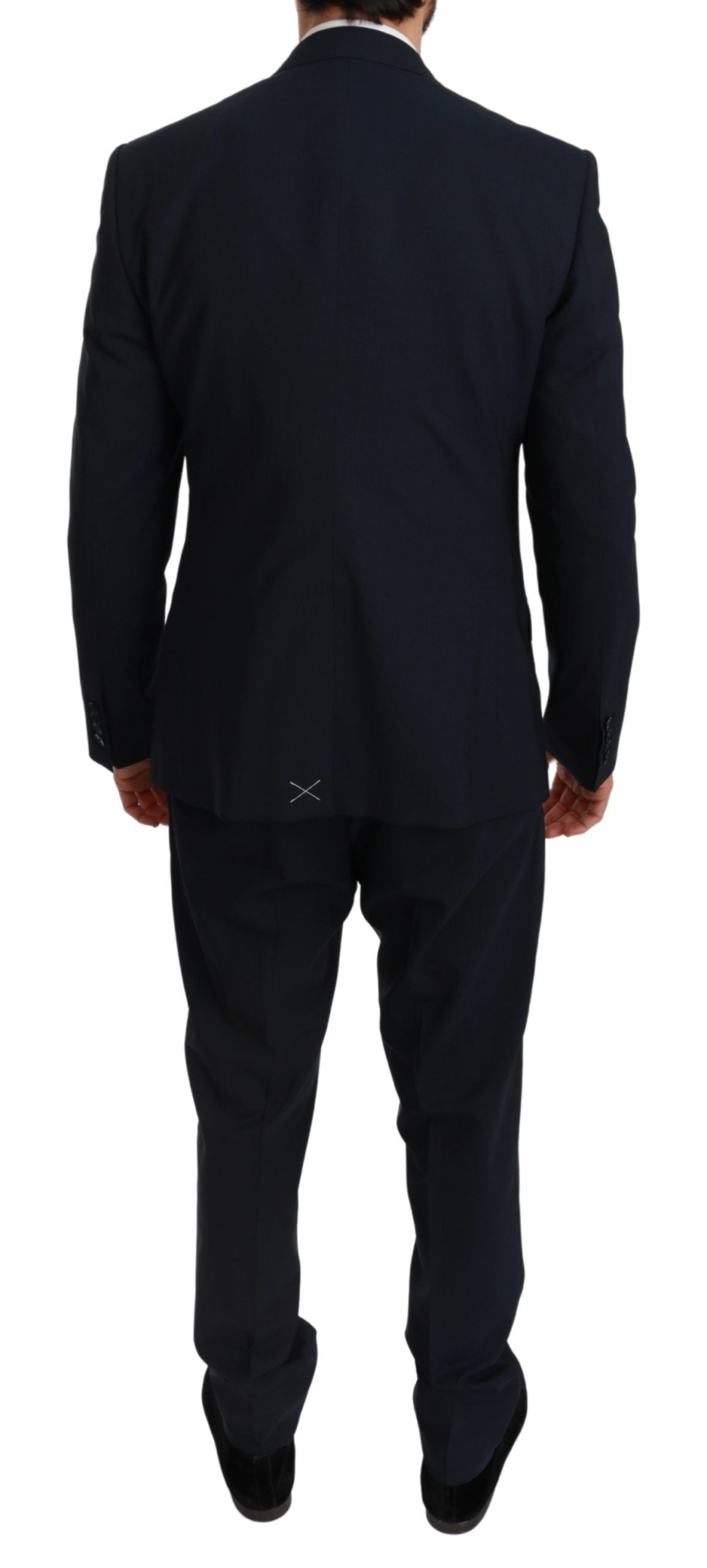 Elegant Navy Blue Martini Suit