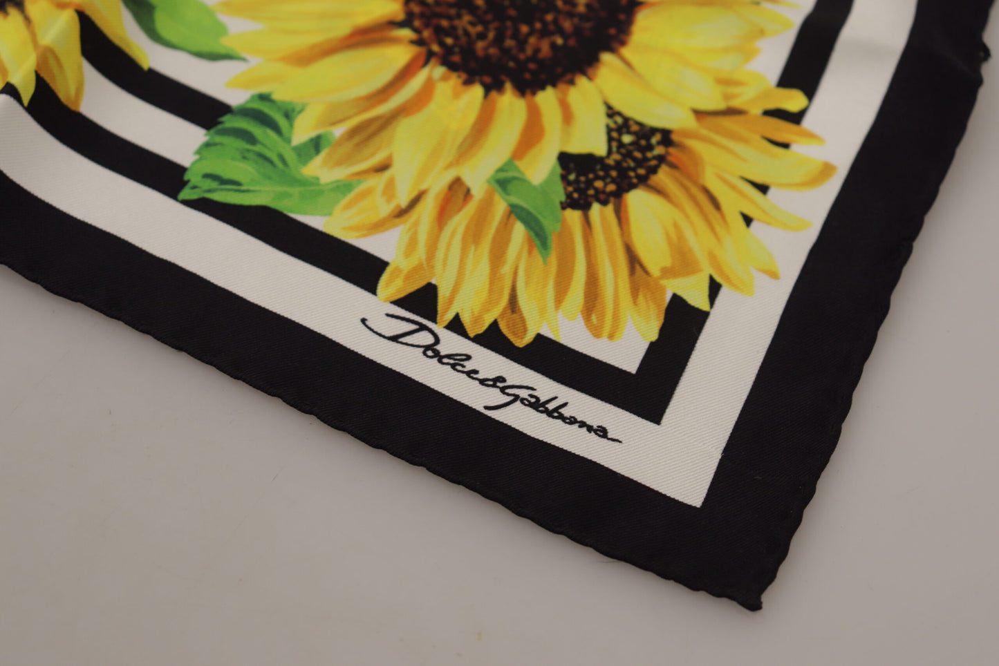 Sunflower Silk Square Scarf