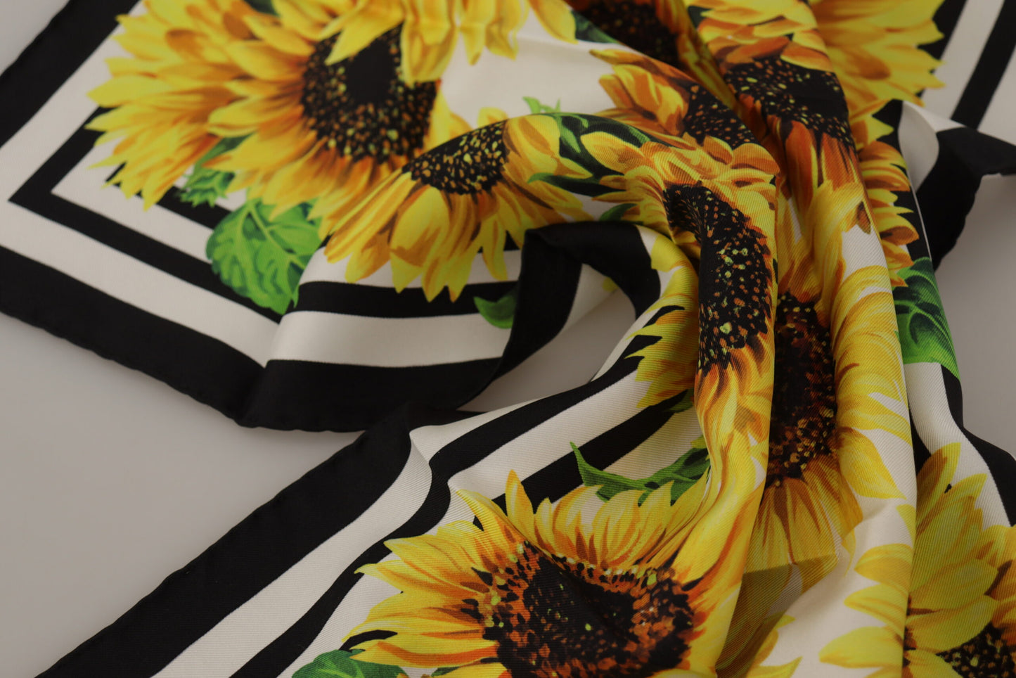 Sunflower Silk Square Scarf