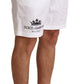 Regal Crown Swim Trunks - Chic Beachwear