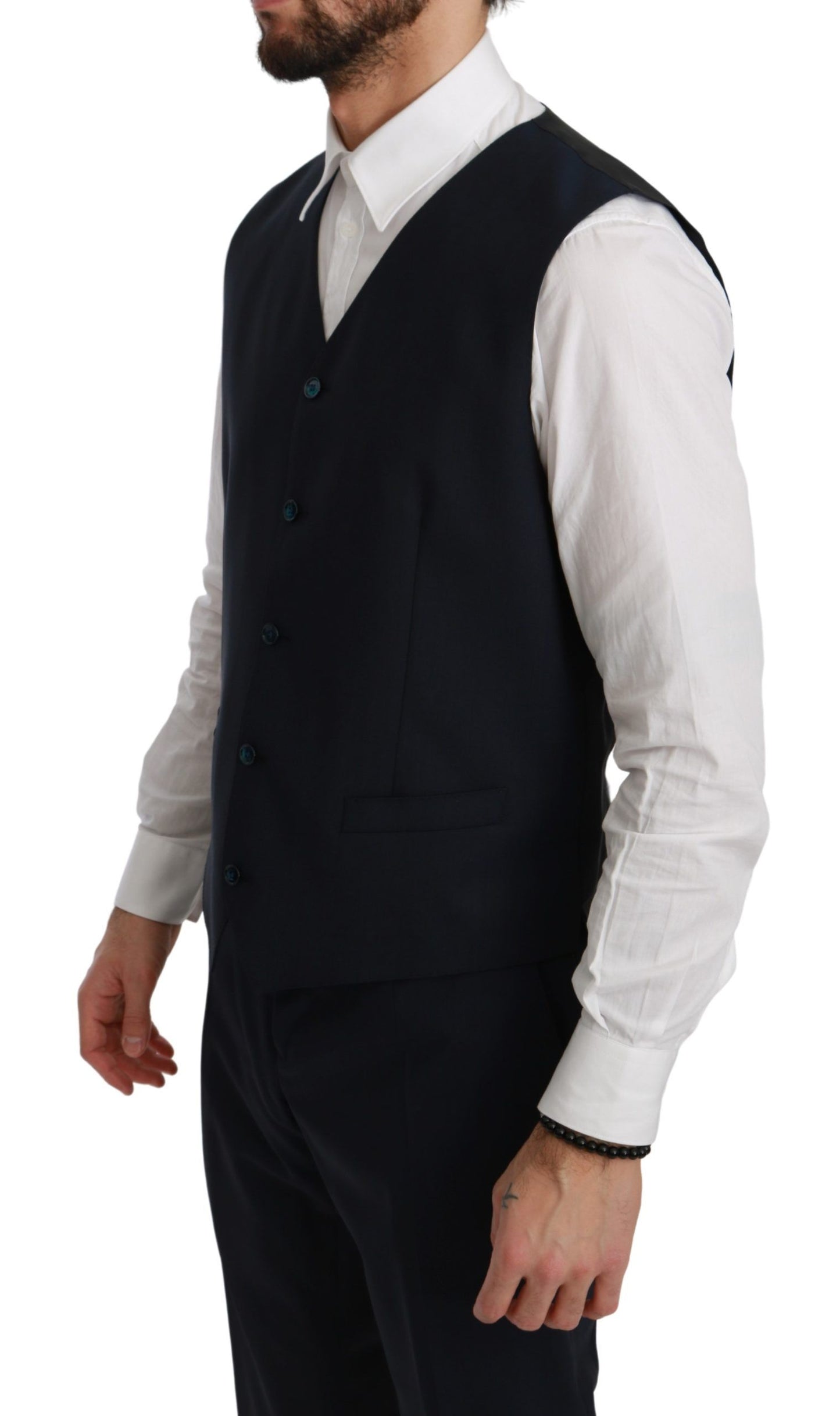 Elegant Navy Blue Martini Suit