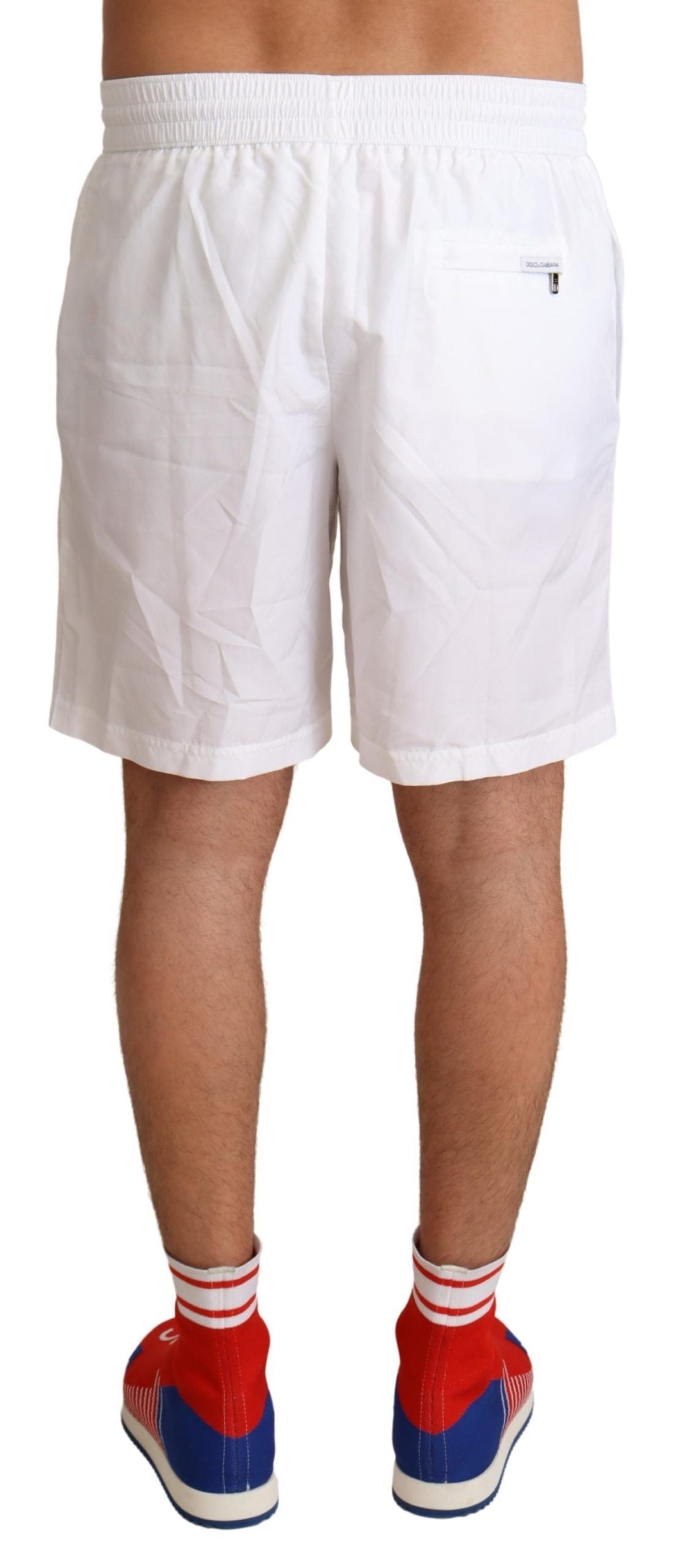 Regal Crown Swim Trunks - Chic Beachwear