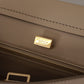 Elegant Beige Sicily Leather Shoulder Bag
