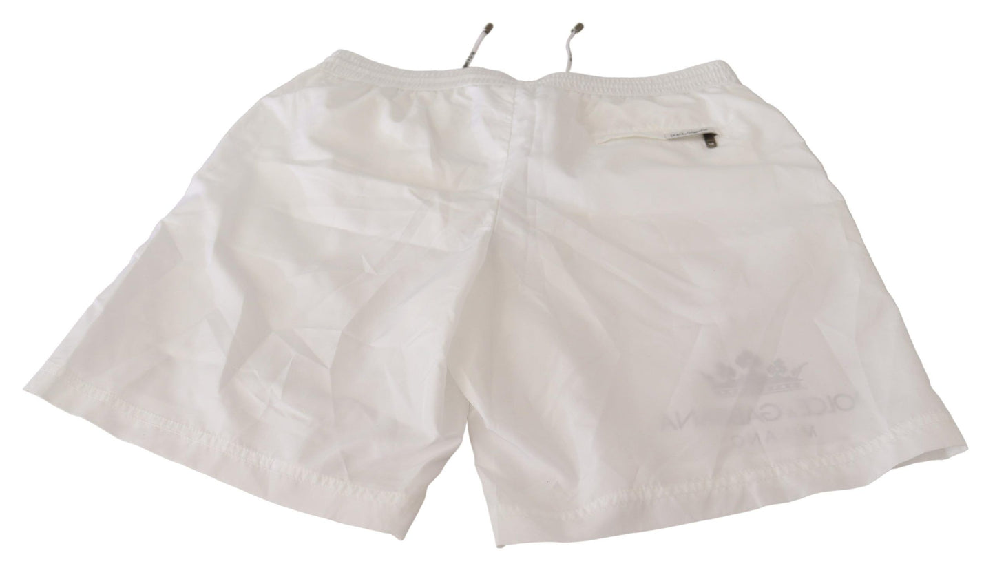 Regal Crown Swim Trunks - Chic Beachwear