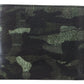 Camouflage Leather Bifold Wallet in Green