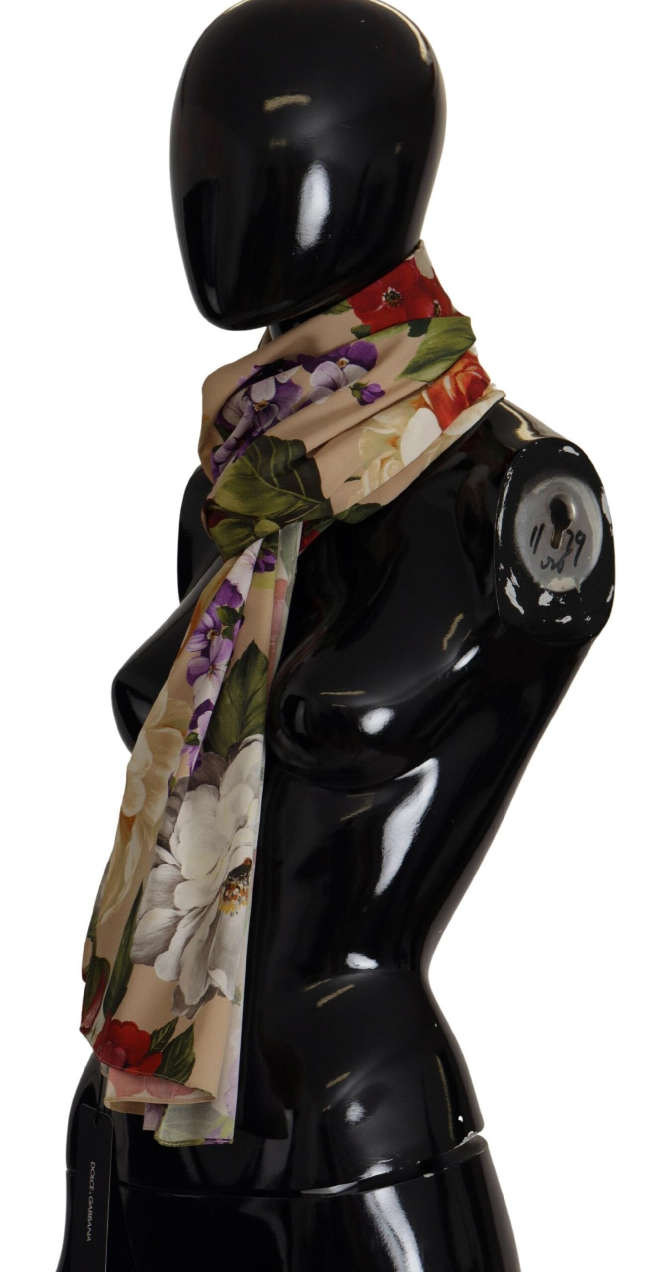 Floral Silk-Blend Luxury Scarf