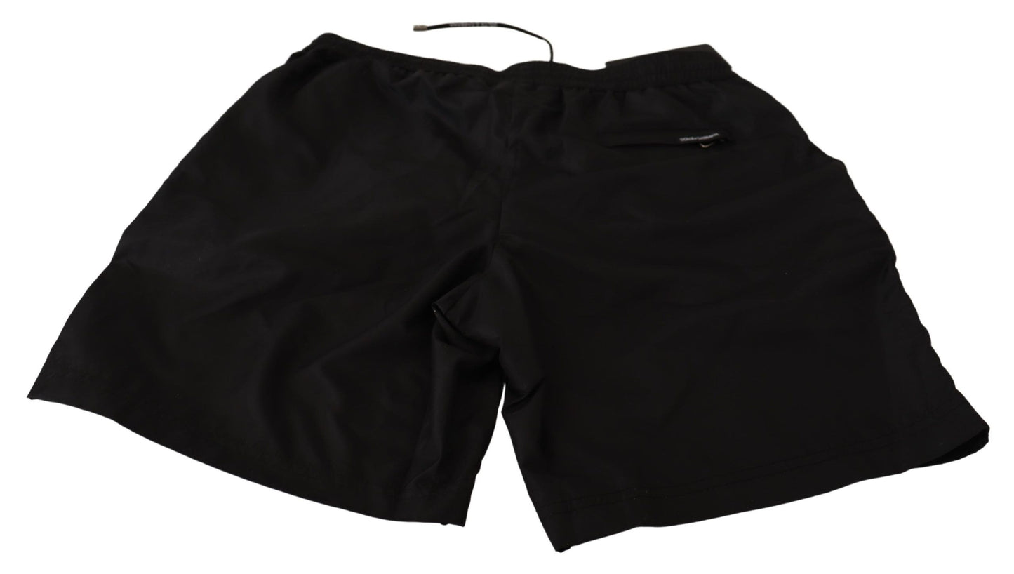 Black Crown Mens Beachwear Swimwear Shorts