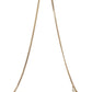 Gold-Toned Leather Crossbody Elegance