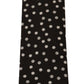 Elegant Black Polka Dot Tie