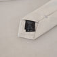 Elegant Off White Silk Tie