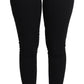 Chic High-Waisted Skinny Trouser Jeans