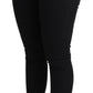 Chic High-Waisted Skinny Trouser Jeans