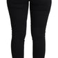 Chic High-Waisted Skinny Trouser Jeans