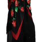 Elegant Silk-Blend Multicolor Scarf
