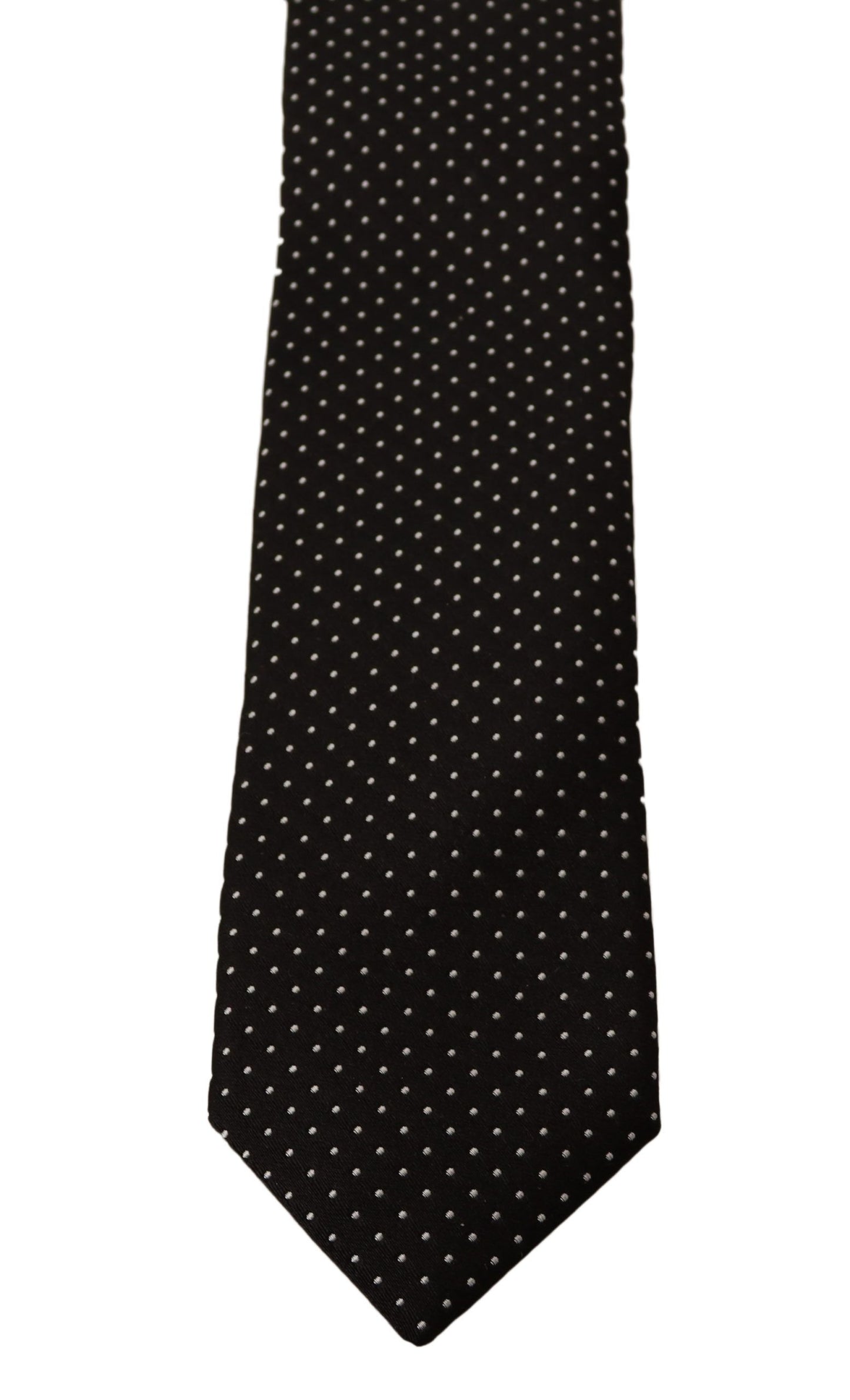 Elegant Polka Dot Silk Tie