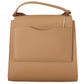 Elegant Beige Leather Shoulder Bag