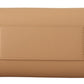 Elegant Beige Leather Shoulder Bag